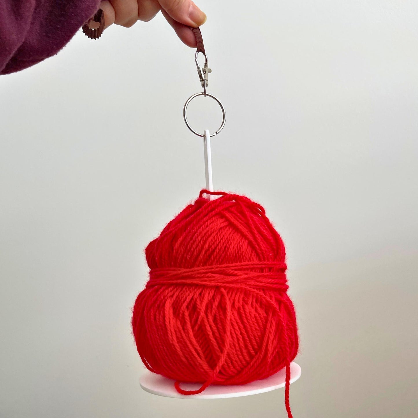 Portable Wrist Yarn Holder