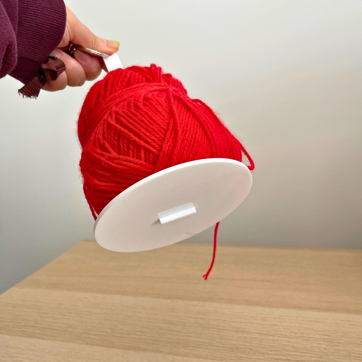 Portable Wrist Yarn Holder