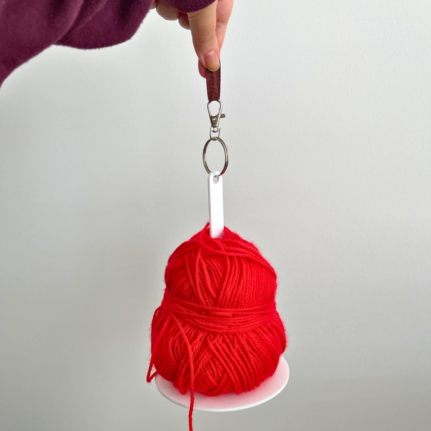 Portable Wrist Yarn Holder