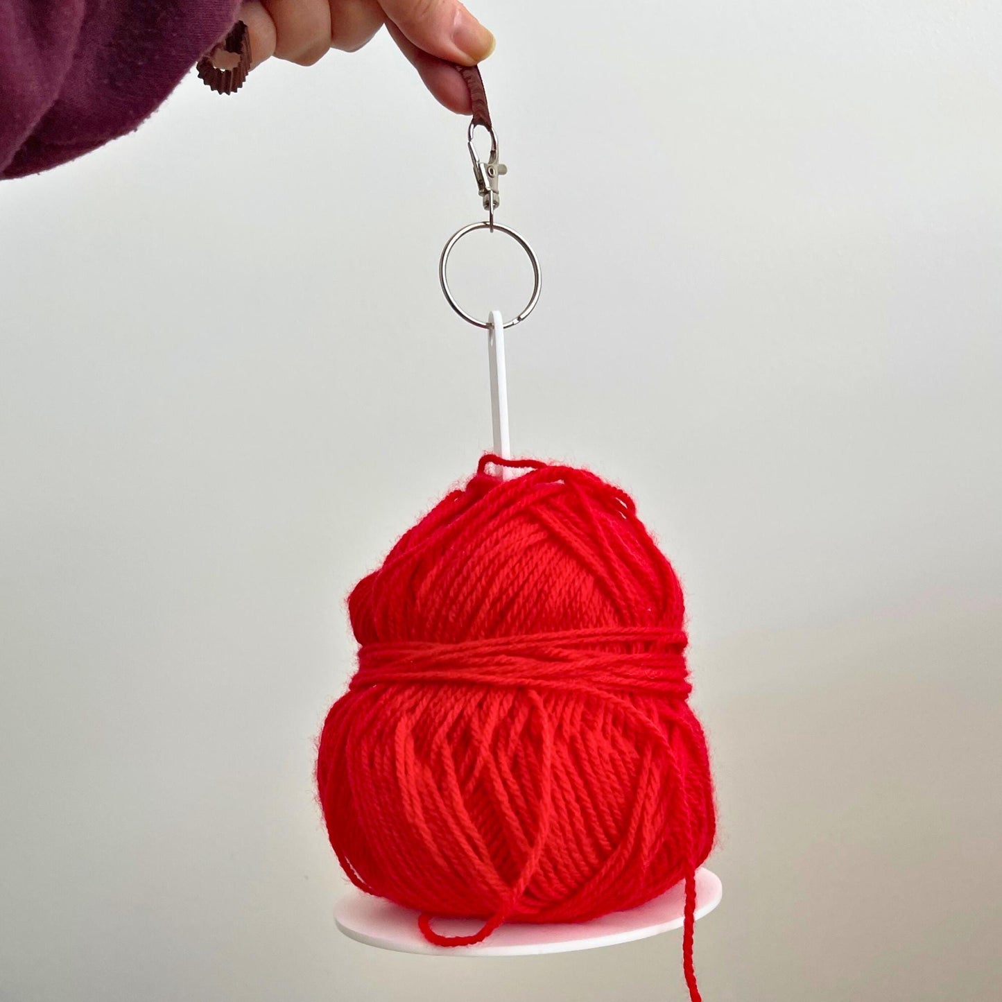 Portable Wrist Yarn Holder